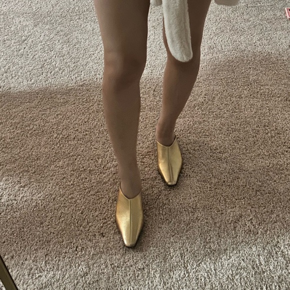 STAUD metallic leather mule. 38 - Picture 13 of 17